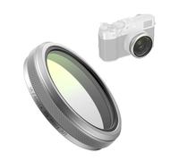 SmallRig Filtro UV para FUJIFILM X100VI / X100V, 99% de transmisión de luz, lente de vidrio óptico, impermeable y antiarañazos, marco de aluminio ligero, filtro de protección de lentes, paño de