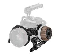 SMALLRIG Follow Focus F60 con Paradas A/B, Permite un Ajuste de Amortiguación Continuo de Amplio Rango (0,6 kgf-1,8 kgf), con Abrazadera de Varilla de 15 mm para Cámaras DSLR -5163