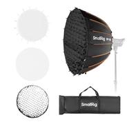 SMALLRIG FP-90 35,4" Parabólico Softbox con soporte Bowens para fotografía | Para fotografía de estudio, con rejilla de panal, difusores, para SMALLRIG, para Neewer, para Godox, para Amaran - 5395