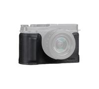 SMALLRIG Funda para cámara Panasonic LUMIX L10, estilo retro, de piel auténtica, con mango frontal y rosca de 1/4"-20, compatible con la mayoría de trípodes, color negro - 5698