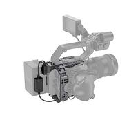 SMALLRIG FX6 Camera Cage Kit para Sony FX6, V-Mount - 4124 | Compact FX6 Cage con Placa de Batería V-Mount para Trípodes/Disparos de mano/hombro