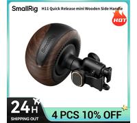 SmallRig 6047 H11 Mini empuñadura lateral de madera con sistema de liberación rápida