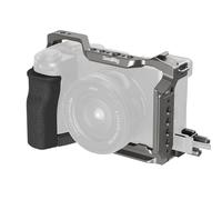 SMALLRIG HawkLock Jaula Liberación Rápida para Sony Alpha 6700-5060 | Placa Liberación Rápida para Arca-Swiss y Riel NATO