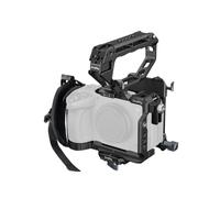 SMALLRIG HawkLock Kit de Jaula para Sony FX5, con Top Handle, V Mount Plate | con Wrist Strap, Cable Clamp, NATO Rail, Supports Original XLR Top Handle and EVF, con 1/4''-20 & 3/8''-16 Threaded Holes