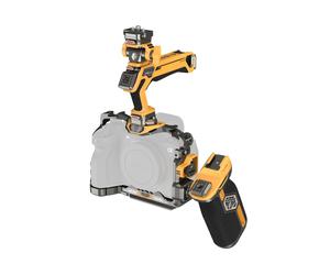 SmallRig "HawkLock" Quick Release Cage Kit for Sony Alpha 7R V / Alpha 7 IV / Alpha 7S III 5518 (BumbleBee Editon)