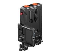 SmallRig Intelligent Power Management V-Mount Battery Adapter Plate with 15mm Dual Rod Clamp 5881