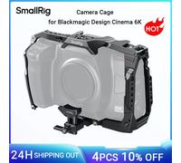 SmallRig jaula de cámara 6K para Blackmagic Design Cinema, jaula completa/media con soporte de convertidor de montaje de lente incluido, 4785 Cage Kit 4575