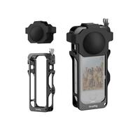 SMALLRIG Jaula para Accesorios Insta360 X4 Air, Estuche Protector de aleación de Aluminio para Insta360 X4 Air de liberación rápida, con Tapa de Lente de Silicona - 5939