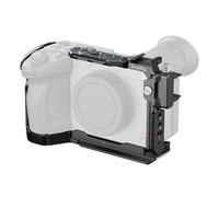 SMALLRIG Jaula para cámara Sony FX2 HawkLock Quick Release FX2 con placa superior, abrazadera de cable para HDMI, múltiples puntos de fijación, compatibilidad con mangos XLR originales, 5587