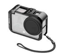 SMALLRIG Jaula para dji Osmo Action 6 (Edición Avanzada), Jaula de cámara de aleación de Aluminio con Zapata fría, Correa para la muñeca, Tapa del Objetivo, Accesorios Action 6-5887