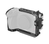 SMALLRIG Jaula para Sony FX30 FX3, Superficie Brillante Clásica, Zapata Incluida y Rail NATO, Compatible con Mango XLR Original - 4183B