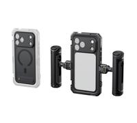 SMALLRIG Jaula para Video para iPhone 17 Pro MAX, Kit Dual con Empuñadura Lateral Inalámbrica, Montura T 17mm para Grabación/Youtube/Vlog - 5541