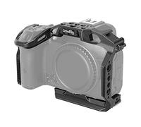 SMALLRIG Jaula R7 con Placa de Liberación Rápida Incorporada para Soporte para Arca, Cold Shoe, NATO Rail y Orificios Roscados, Plataforma de Video de Jaula de Cámara Ajustada para Canon R7-4003