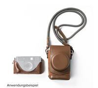 SmallRig Juego de bolsas de piel para FUJIFILM X half marrón