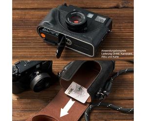 SmallRig Juego de bolsas de piel para FUJIFILM X half negro