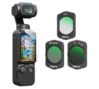 SMALLRIG Juego de Filtros Magnéticos para dji para Osmo Pocket 4/3-4776 | VND2-5, ND16/CPL, LPF y Protector de Pantalla