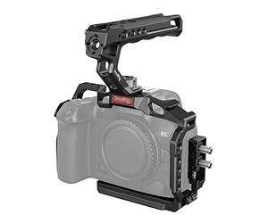 SMALLRIG Kit de Cage Jaula para Canon R5/R6/R5 C, Kit Handheld Dispuesta de Top Handle y Cable Clamp - 3830