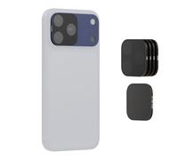 SmallRig Kit de filtros cuadrados ND y niebla negra para iPhone 17 Pro, filtros magnéticos de lente con soporte base, filtro de difusión de niebla negra 1/4/ND2/ND4/ND8/ND16/ND32, paquete de 6, azul