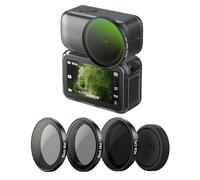 SmallRig Kit de filtros de cámara nano para DJI Osmo Nano, incluye filtro de difusión negro de 1/2, filtro de difusión negro de 1/4 y filtros polarizadores ND8-CPL