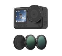 SMALLRIG Kit de Filtros para dji Osmo Action 6, ND16/CPL y 1/4 Black Mist con Cubierta de Silicona, Montura Snap-On, Accesorios para Video y Fotografía - 5896