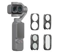 SMALLRIG Kit de filtros Split Pocket 4P para dji Osmo Pocket 4P