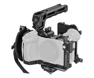 SMALLRIG Kit de Jaula FX2 con Placa V-Mount - Incluye Mango Superior, Sujetacables HDMI y Correa de Muñeca, Múltiples Interfaces de Expansión, para Sony FX2-5590