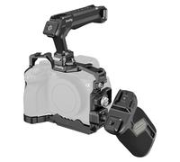 SMALLRIG Kit de Jaula HawkLock de Liberación Rápida para Sony Alpha 7R V/A7 IV/A7S III, con Asa Superior, Empuñadura Lateral y Clip para HDMI - 5599