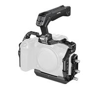 SMALLRIG Kit de Jaula HawkLock para Canon R6 Mark III/II, Jaula Completa con Asa Superior HawkLock, Clip para HDMI y Placa QR para Arca Integrada - 5957