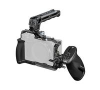SMALLRIG Kit de Jaula para Nikon ZR, con Empuñadura Lateral NATO Giratoria, Asa Superior ARRI y Clip para HDMI, Zapata Fría y Placa QR para Arca - 5468