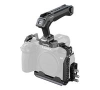 SMALLRIG Kit de Jaula para Panasonic G9 II/S5 II/S5 IIX con Asa Superior NATO, Clip para HDMI/USB-C, Placa QR para Arca y Roscas 1/4"-20/3/8"-16 - 5752