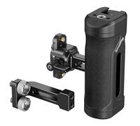 SMALLRIG Kit de Mango Lateral Mini Ligero - Roscas 1 4 20 y Pinza NATO, Capacidad 10kg 22lb, Empuñadura Ergonómica Ajustable Arriba Abajo para Mano Izquierda o Derecha - 5532