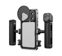 SMALLRIG Kit de Mano Dual móvil Solo para iPhone 18 Pro MAX - 6903 | Jaula profesional para teléfono móvil con mango de control inalámbrico, ecosistema SR-MicroSlide, grabación y transmisión en