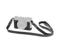 SMALLRIG Kit de Media Funda de Cuero para Panasonic LUMIX L10, Incluye Funda Protectora de Estilo Retro y Correa para el Hombro, Orificio roscado de 1/4"-20, Compatible con trípodes (Negro) - 6274