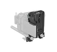 SMALLRIG Kit de Placa de Batería V-Mount para Varillas 15mm LWS, con Abrazadera Dual, Protector de Pantalla LCD, Clips para Cables y Suministro D-Tap/USB-C, Rig para Cámaras Mirrorless/DSLR - 5226