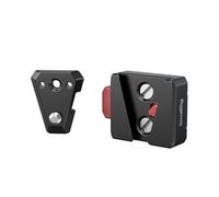 SmallRig Kit de placa de montaje V-Lock, placa de batería de montaje en V con agujeros roscados de 1/4 a 20, liberación rápida y ligera para batería de montaje en V, monitores, brazos mágicos