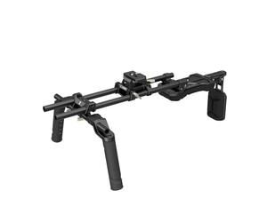 SMALLRIG Kit de Plataforma de Hombro (Versión Clásica), Mangos Dobles, Varillas de 15 mm, Plataforma de Video de Montaje en Hombro Universal con Liberación Rápida para Arca - 4480