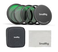 SMALLRIG Kit Filtro Lente Magnético 5 en 1, 67mm - 4726 | VND + CPL + Black Mist 1/4 + Anillo Adaptador Roscado + Cubierta Magnética + Bolsa + Paño