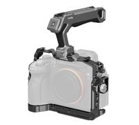 SMALLRIG Kit Jaula HawkLock para Sony Alpha 7 V/7R V/7 IV - 6027 | Asa Superior NATO, Riel NATO, Placa QR para Arca y Clip para HDMI