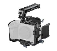SMALLRIG Kit Jaula para Sony FX3/FX30 con Placa Batería V-Mount - 5823 | Protector Pantalla LCD, Asa Superior, Clip HDMI, Riel NATO