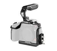 SMALLRIG Kit Jaula Protectora para Panasonic S1R II - 5503 | Asa Superior, Clip Cables, Placa QR para Arca-Swiss y Zapata Fría