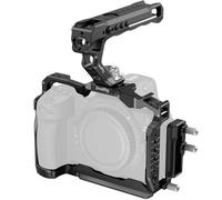 SMALLRIG Kit Jaula Z6 III para Nikon Z6 III con Asa Superior - 4520 | Abrazadera para Cable, Jaula Completa Aleación Aluminio