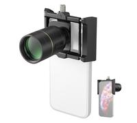 SMALLRIG Kit Telefoto 2X y Macro para iPhone 17/16/15 Pro MAX, Teleconvertidor Óptico con 2 Lentes Macro, Compatible con Cámaras Telefoto 4x/5x/8x, Montura T - 5334