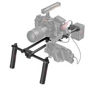 SMALLRIG Kit Universal de Soporte de Hombro para Cámara, 40 cm, Sistema de Varilla Extendida de 15 mm, Estabilizador para Videocámara DSLR y Hacer Películas