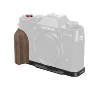 SmallRig L-Shaped Mount Plate with Wooden Handle for FUJIFILM X-T30 / X-T30 II / X-T30 III (Black)