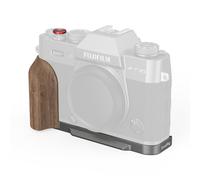 SmallRig L-Shaped Mount Plate with Wooden Handle for FUJIFILM X-T30/X-T30 II/X-T30 III (Char.Sil.) 5668
