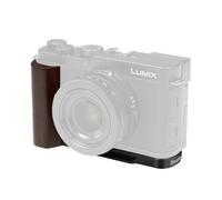 SmallRig L-Shaped Mount Plate with Wooden Handle for Panasonic LUMIX L10 (Black) 5942