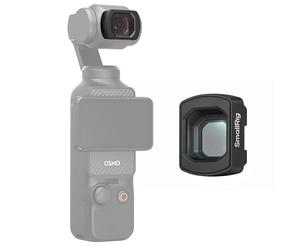 SMALLRIG Lente Gran Angular 0.72X para dji para Osmo Pocket 4/3-5650 | Montaje Magnético, Ángulo de Visión 112°, Diseño Compacto y Ligero