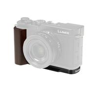 SMALLRIG LUMIX L10 5942 - Mango de madera en forma de L para Panasonic LUMIX L10, placa de liberación rápida para Arca-Swiss, orificio roscado de 1/4"-20", cambio rápido entre trípode y grabación