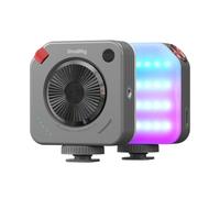 SMALLRIG Luz LED Mini RGBWW P108 Neo, 2500K-6500K, 1500mAh - 5821 | Zapata Fría, CRI95+, Luz Portátil para Fotografía, Gris Nebulosa