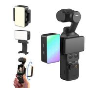 SMALLRIG Luz LED RGBWW para dji Osmo Pocket 4Pro/4/3, con Batería 650mAh, CCT y RGB 2700K-6500K, 360° Ajustable, para Vlog Selfie y Creadores de Contenido - 5745